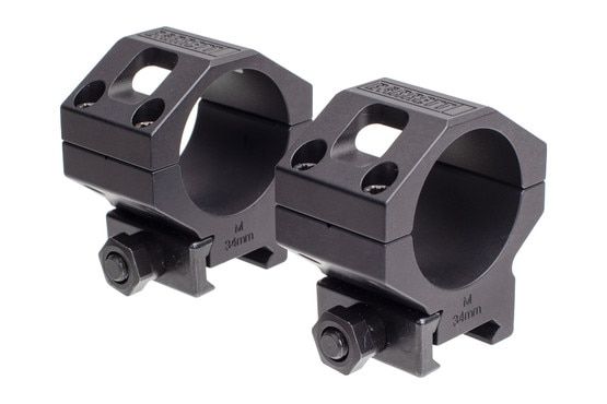 Barrett 34mm Zero-Gap Scope Rings in Medium Height